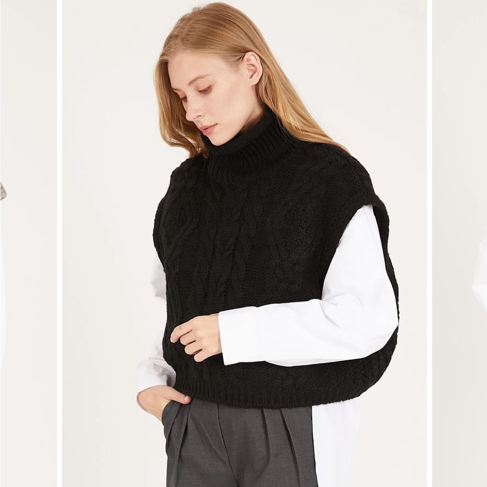 Storets Cable Turtle Neck